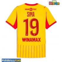 RC Lens Abdallah Sima #19 Heimtrikot 2025-26 Kurzarm